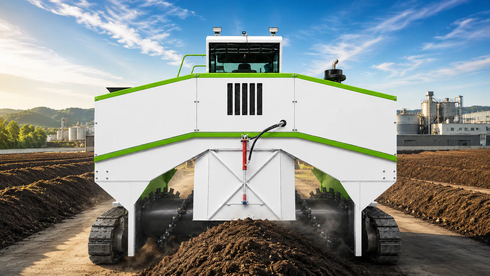 Crawler Compost Turner