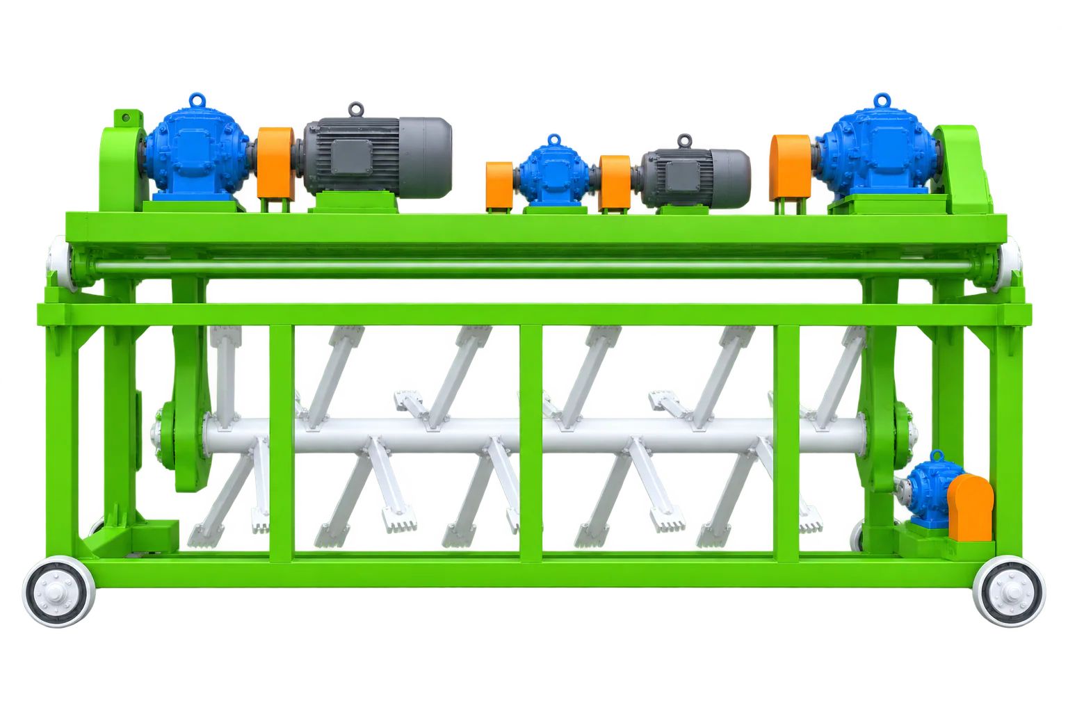 Groove Type Compost Turner