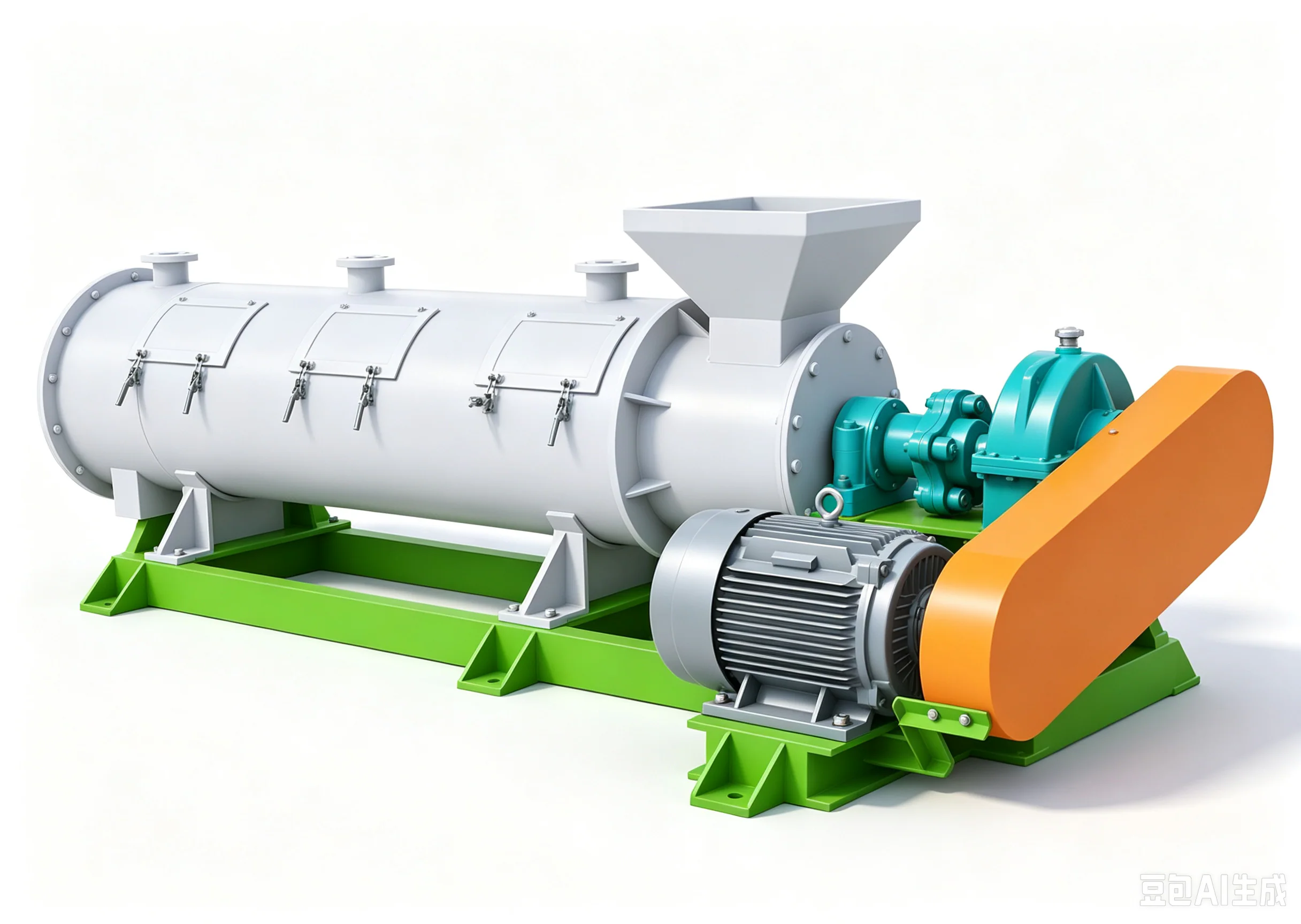 Organic fertilizer granulation equipment