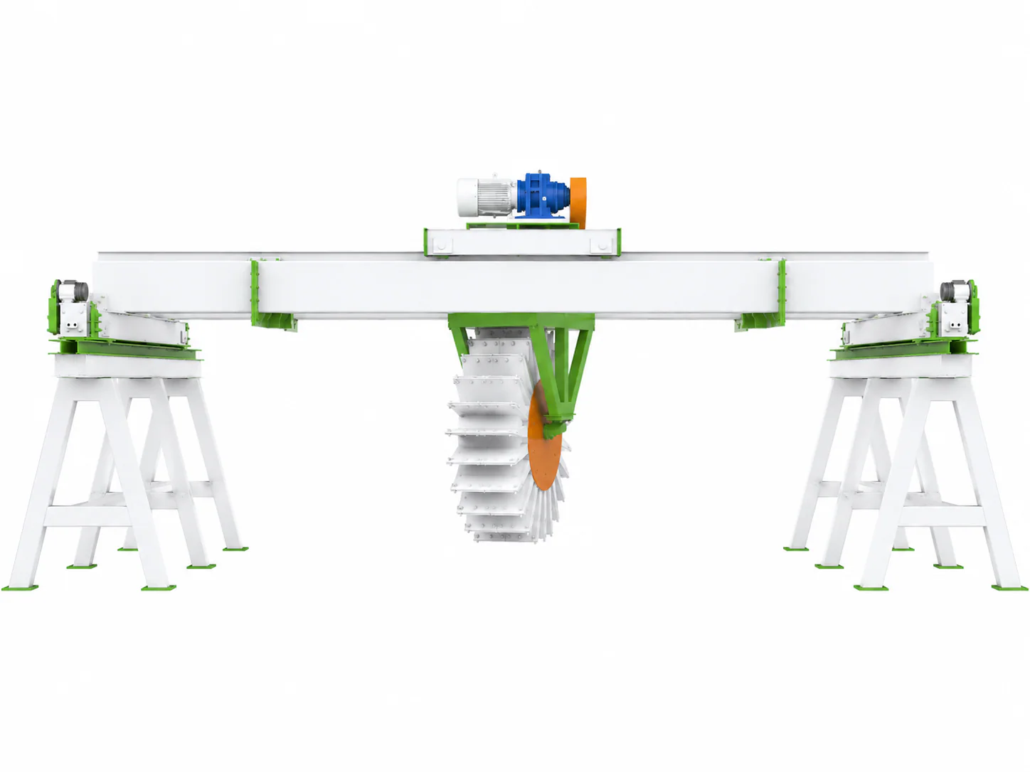 Wheel Type Compost Turner
