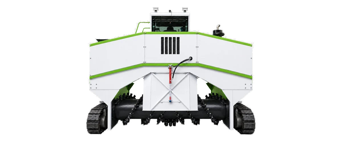 Crawler Type Compost Turner
