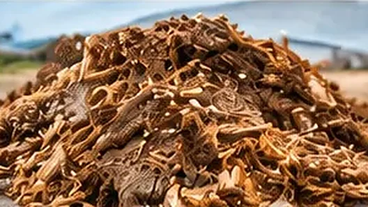 Livestock & poultry manure material illustration